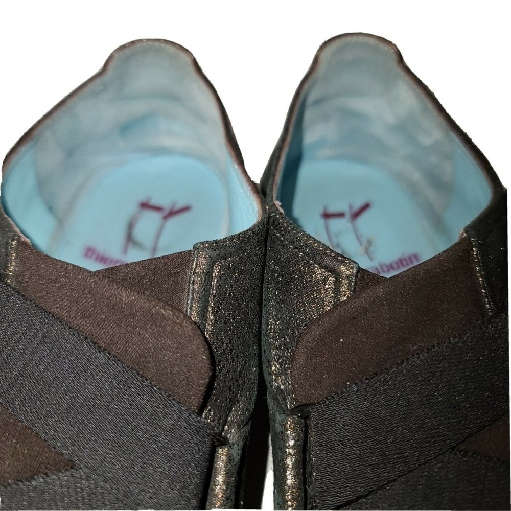 $480 Thierry Rabotin Lena Walking Shoes Black - Picture 6 of 9